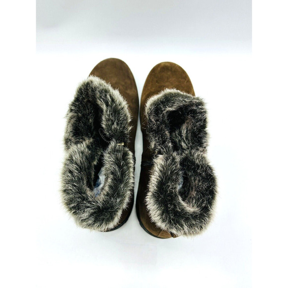 Khombu Lindsey Waterproof Suede Ankle Boots-Brown, US 7M *USED* - Picture 7 of 11